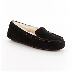 UGG Ansley Water Resistant Slipper Black Size 6